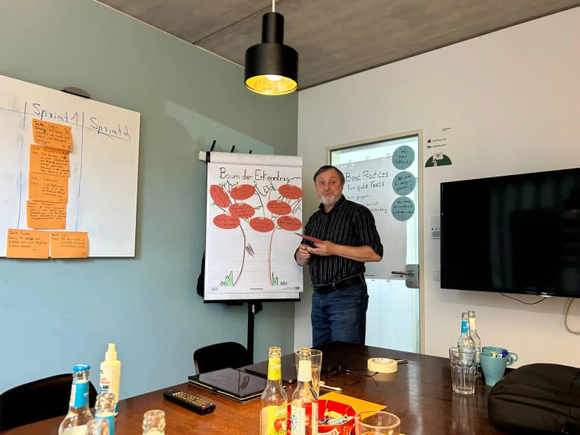 Gruppendiskussion über Best Practices